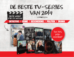 DE BESTE TV-SERIES VAN 2014