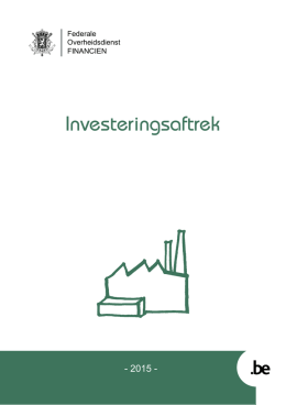 Investeringsaftrek (alleen beschikbaar in pdf)