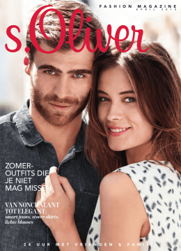2. s.Oliver Fashion Magazine 2015 PDF