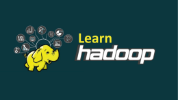 Learn Hadoop Online