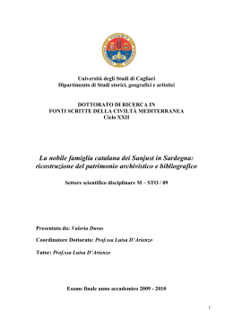 TESI prova - UniCA Eprints - Universit&agrave; degli studi di Cagliari.