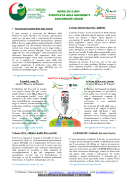 Leggi - Adiconsum Puglia