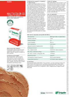 MALTACOLOR G5 - Fornaci Calce Grigolin SpA