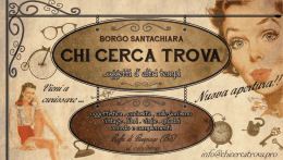 CHI CERCA TROVA - Puegnago d/Garda (BS)