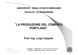 Lezione 06 - Università degli studi di Bergamo