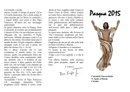 Pasqua 2015 - Parrocchia Sant`Agata al borgo, Catania