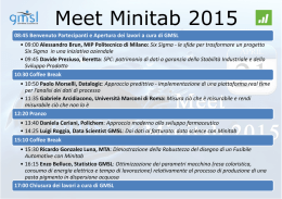 Programma Meet Minitab