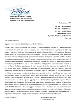 Poste Italiane SPA RUR SUD 2 90100 Palermo RI SUD 2 90100