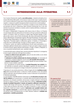 scheda 1.1 - Veneto Agricoltura