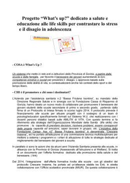 Perch&egrave; what`up &egrave; anche un sistema?