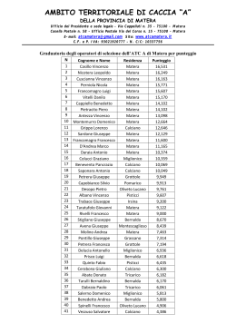 - ATC A Matera
