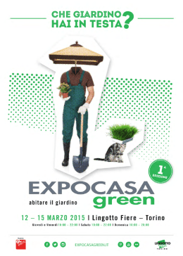 Programma Expocasa Green - AIAPP Piemonte e Valle d`Aosta