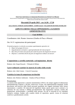Locandina evento - Scuola di Specializzazione per le Professioni