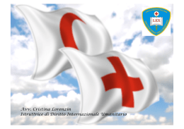 Lezione 1 - Croce Rossa Italiana