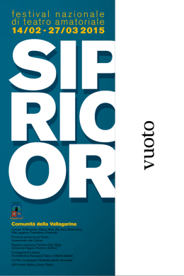 Libretto Sipario d`Oro 2015