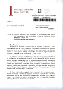 decreto di modifica della modulistica di presentazione delle istanze