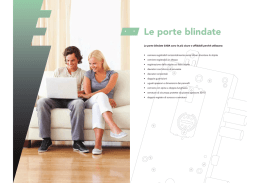 Le porte blindate