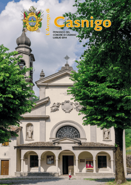 periodico del comune di casnigo luglio 2014