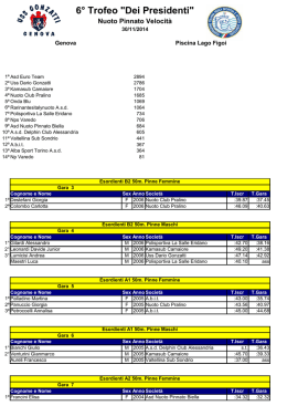 02/12: classifiche trofeo dei presidenti regione liguria