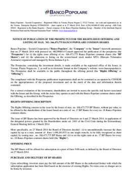 2014_03_28 - notice of publication of the prospectus