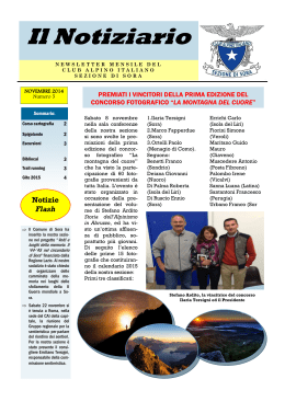 Download (PDF, 3,31MB) - Club Alpino Italiano Sezione di Sora