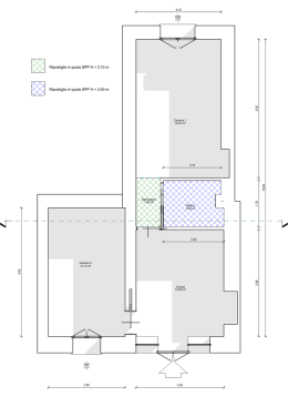 Ripostiglio in quota SPP H = 2,10 m. Ripostiglio in quota SPP H = 2