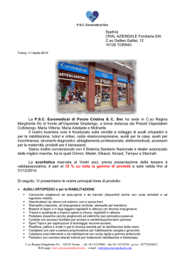 PSC Euromedical - CRAL Aziendale Fondiaria