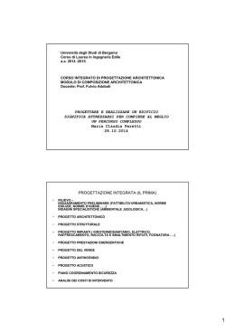 lezione a Dalmine norme e regolamenti 28.10.2014