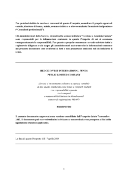 Per qualsiasi dubbio in merito ai contenuti d