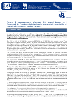 percorso formativo - AmbienteAmbienti