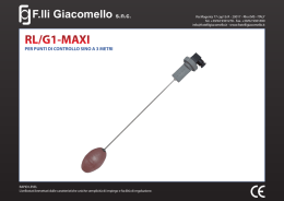 RL/G1-MAXI - F.lli Giacomello