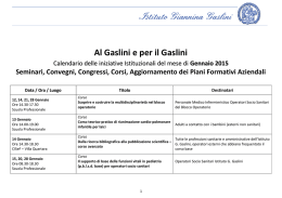 Al Gaslini e per il Gaslini - Istituto Giannina Gaslini