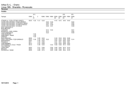 Arfea S.r.L. - Orario Linea 398- Stradella