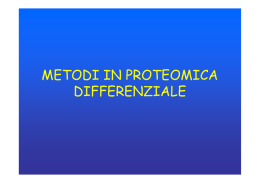 09-Metodi in proteomica diff.