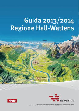 Guida 2013/2014 Regione Hall-Wattens