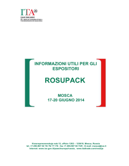 scheda informativa