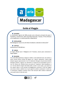 1. Madagascar Guida al Viaggio