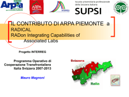 Il contributo di Arpa Piemonte