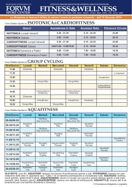 Scarica PDF - Forum Sport Center