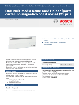 (porta cartellino magnetico con il nome) (25 pz.)