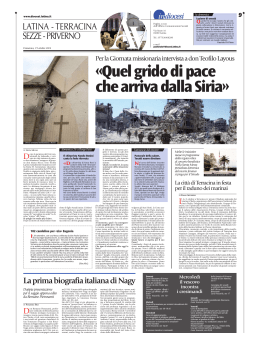 19 ottobre 2014 - Diocesi di Latina