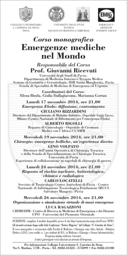 02 corso nov loc - 2a - Universit&agrave; degli studi di Pavia