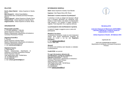 Programma Workshop [PDF - 126.36 kbytes]