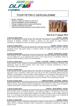 PETRA E GERUSALEMME 10