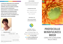 Protocollo MBSR (pdf) - nicolettacinotti.net