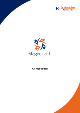 CV dei coach - Ambrosetti