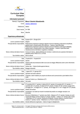 Curriculum Vitae Europass