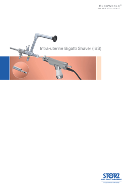 Intra-uterine Bigatti Shaver (IBS) (PDF | 0.7 MB)