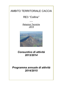 1 - PROMOZIONE E ORGANIZZAZIONE DELLE