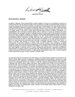 Daniel Libeskind Biografia ITA-EN (pdf).
